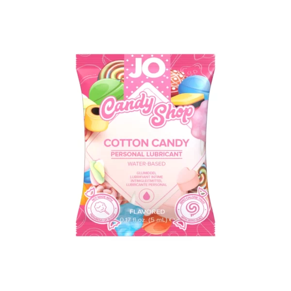 JO Candy Shop Cotton Candy Lubricant Sachet 5 ml