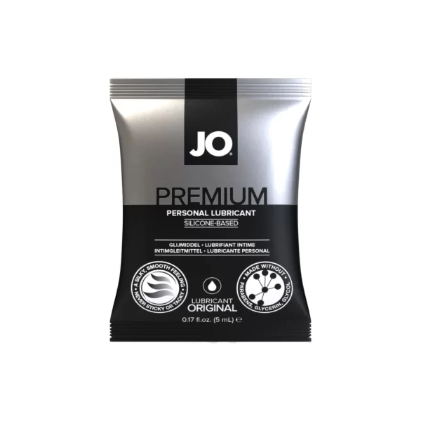JO Premium Silicone Lubricant Sachet 5 ml