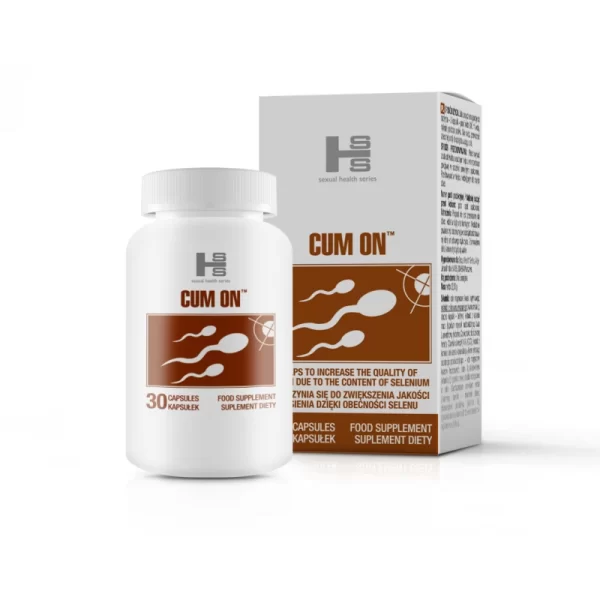 SHS Cum On Dietary Supplement - 30 Capsules for Men's