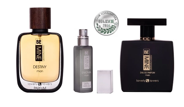 Lovely Lovers BeMine 2ml Pocket Men's Fragrance with I-L-Molecules Formula. Pheromones and aphrodisiacs. See formula