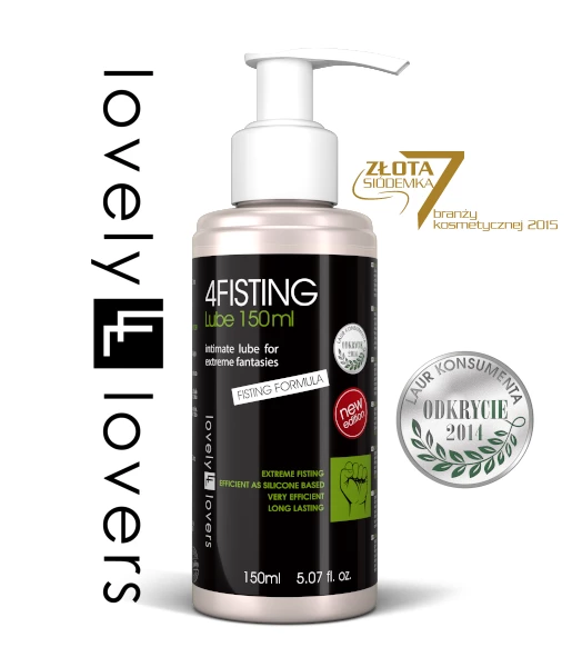 Lovely Lovers Extreme Fisting Gel 150ml - Long-Lasting Slip Formula. Fisting lubricants. See formula