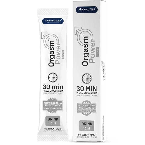 Orgasm Power For Men 10ml - Herbal Energy Drink with Guarana