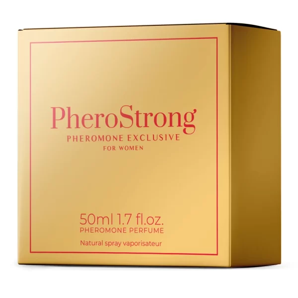 PheroStrong EXCLUSIVE for Women Perfume 50ml - Floral Scent with Pheromone System. Pheromones and aphrodisiacs. See formula
