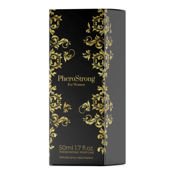 PheroStrong Women Eau de Parfum 50ml - Fruity Floral Scent with Pheromone Complex. Pheromones and aphrodisiacs. See formula