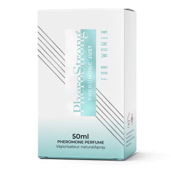 PheroStrong Just For Women Eau de Parfum 50ml - Elegant Floral Chypre Scent. Pheromones and aphrodisiacs. See formula