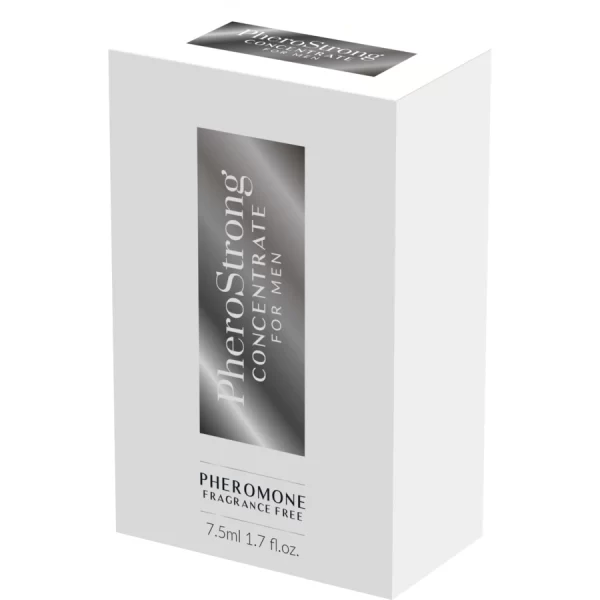 PheroStrong Fragrance Free Pheromone Concentrate for Men 7.5ml. Pheromones and aphrodisiacs. See formula