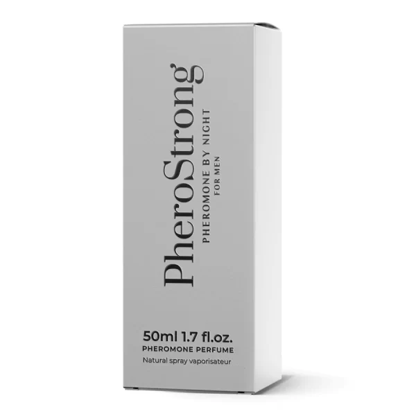 PheroStrong By Night Eau de Parfum for Men 50ml - Woody Aromatic Scent. Pheromones and aphrodisiacs. See formula
