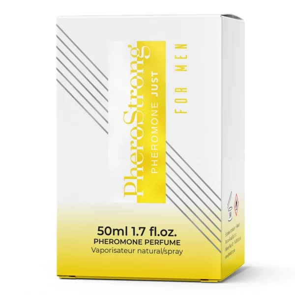 PheroStrong Just For Men Eau de Parfum 50ml - Citrus-Marine Fragrance. Pheromones and aphrodisiacs. See formula