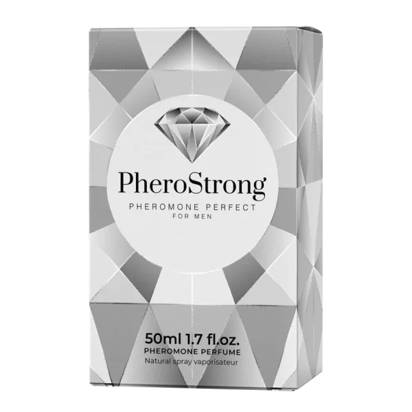 PheroStrong Perfect For Men Eau de Parfum 50ml - Modern Fougere Scent. Pheromones and aphrodisiacs. See formula