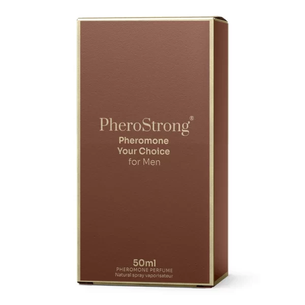 PheroStrong Your Choice for Men Eau de Parfum 50ml - Modern Woody Scent. Pheromones and aphrodisiacs. See formula