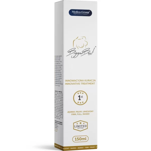 Medica-Group BiggerBust Bust Firming & Shaping Serum 150ml - Botanical Complex. Breast enlargement. See formula