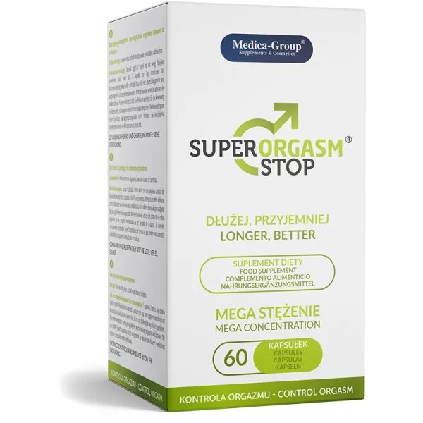 Propharma Super Orgasm Stop 60 Capsules - Advanced Formula for Men's Endurance. Delay spray and cream. See formula