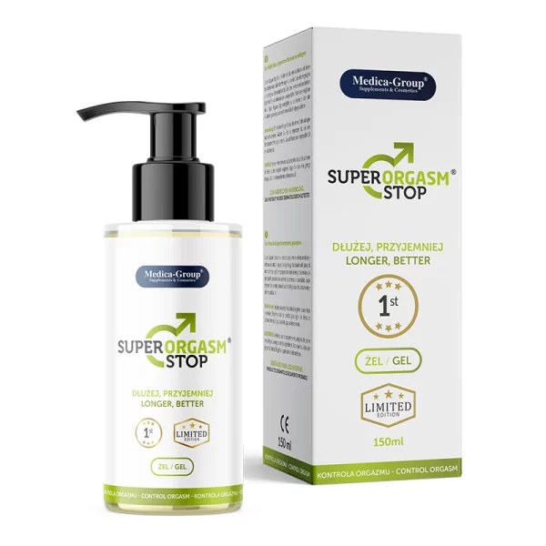 Super Orgasm Stop Gel 150ml - Prolonging Formula by Super