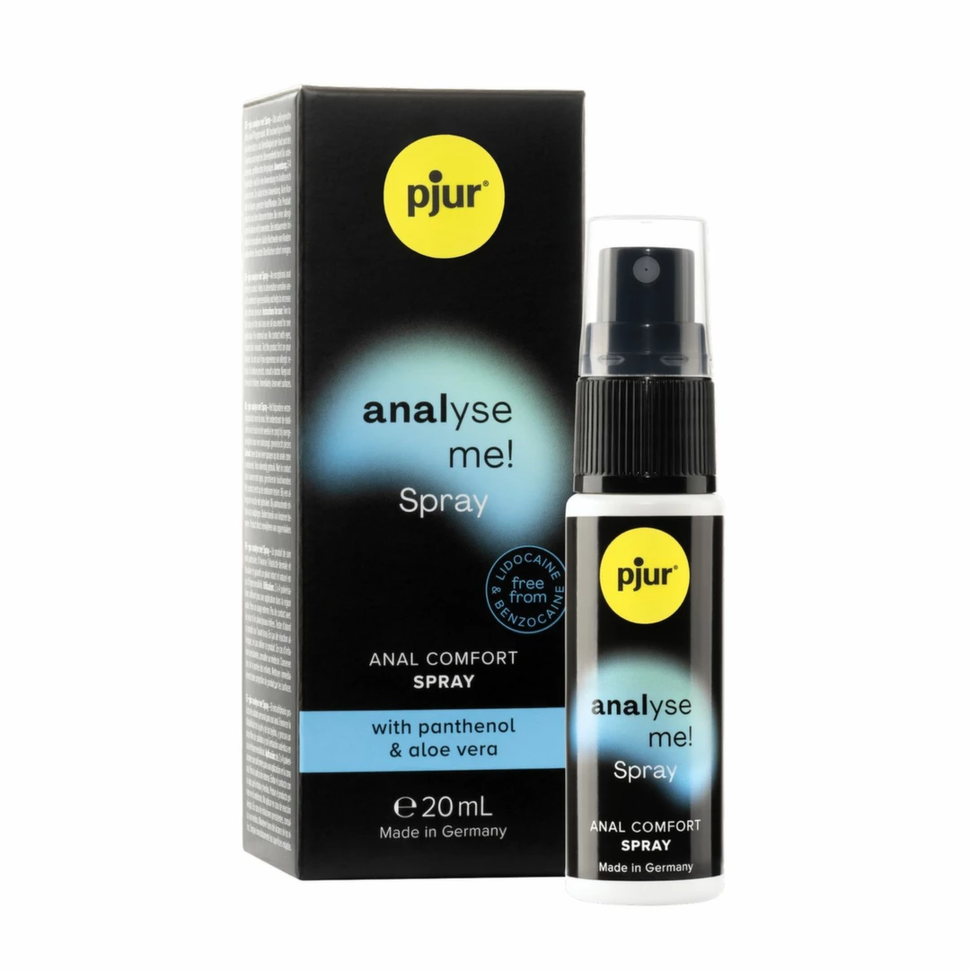 Pjur Analyse Me! Anal Comfort Spray 20ml - Elasticity Support Formula - Anelma Pjur Analyse Me! Anal Comfort Spray 20ml