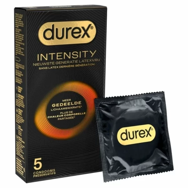 Durex Intensity Latex-Free Ultra Thin Condoms 5 pcs