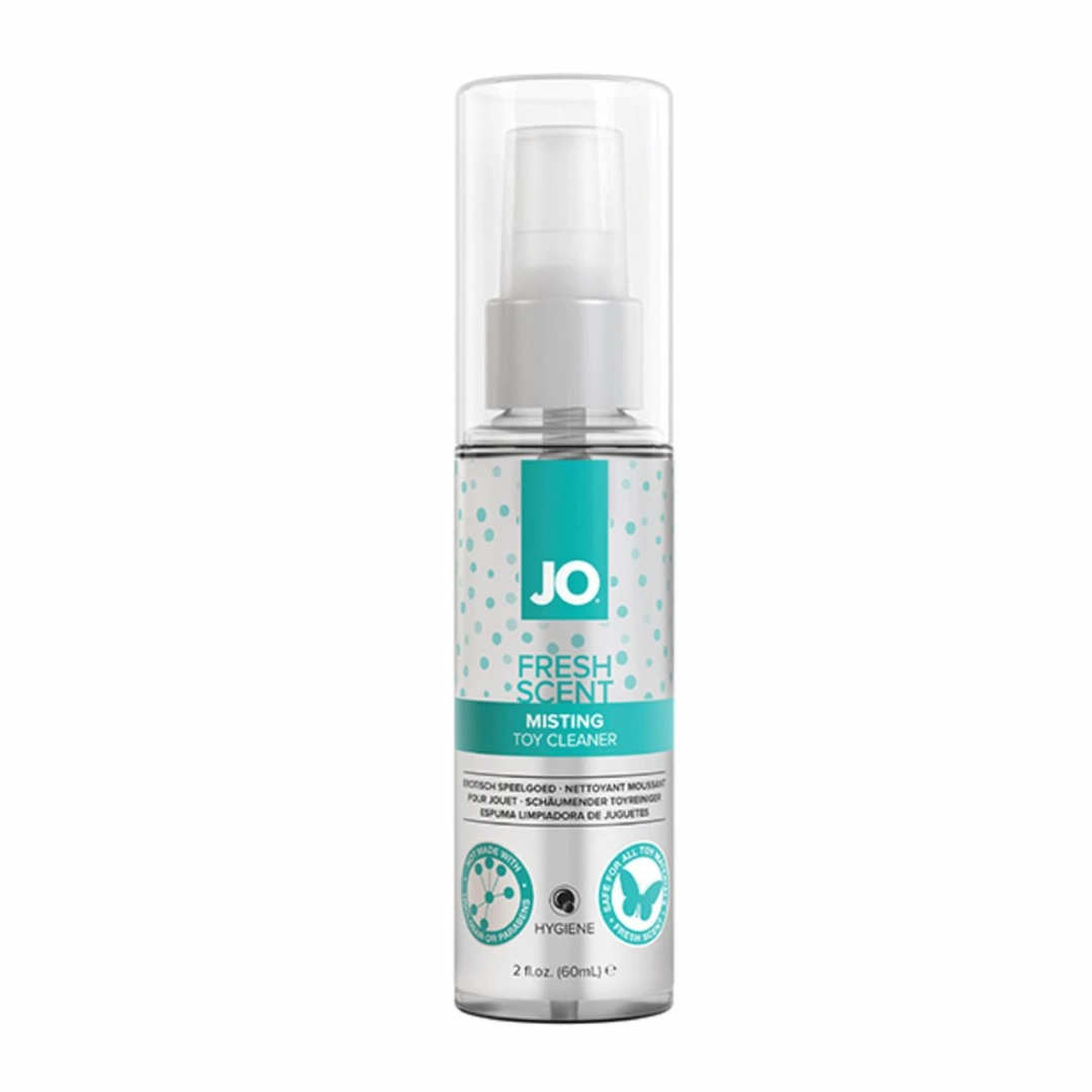 System JO Misting Toy Cleaner 60 ml - Fast-Acting Fresh Mist Spray - Anelma System JO Misting Toy Cleaner 60 ml