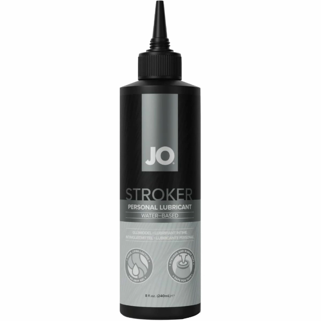 System JO Stroker Lubricant 240ml Water-Based - Anelma System JO Stroker Lubricant 240ml Water-Based