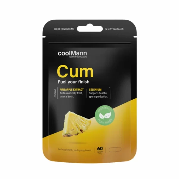 CoolMann Pineapple Food Supplement for Men 60 Capsules