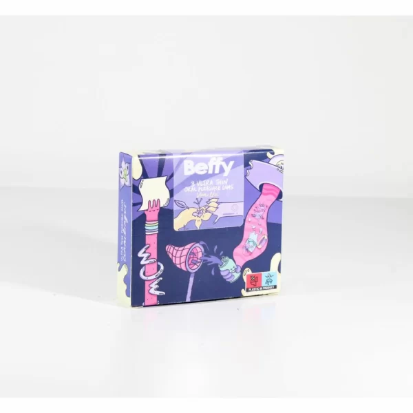 Asha International Beffy Dental Dam Vanilla 3 pcs