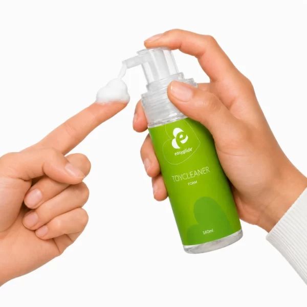 EasyGlide Foam Toy Cleaner 160 ml - Gentle Vegan Cleaning Formula. Fleshlight. See formula