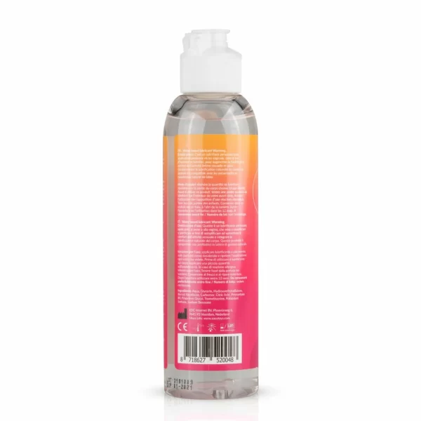 EasyGlide Warming Water-Based Lubricant 150ml - Gentle Heating Formula. Siliconebased. See formula