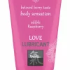 Love Lubricant Water-Based Gel Edible Raspberry 100ml - Anelma Love Lubricant Water-Based Gel Edible Raspberry 100ml
