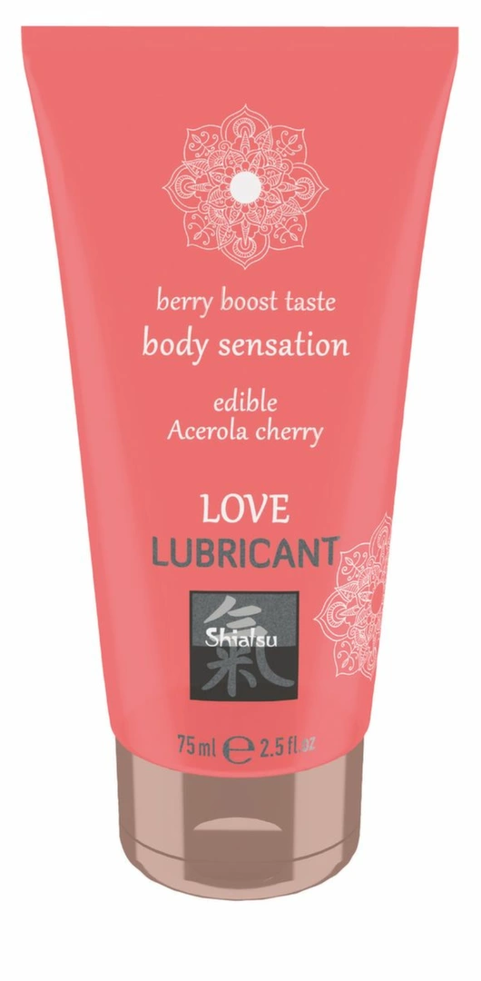 Love Lubricant Acerola Cherry Edible Water-Based Gel 100ml