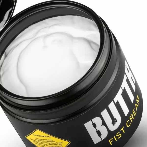 BUTTR Fisting Cream 500ml - Fragrance-Free Intimate Care Formula. Fisting lubricants. See formula