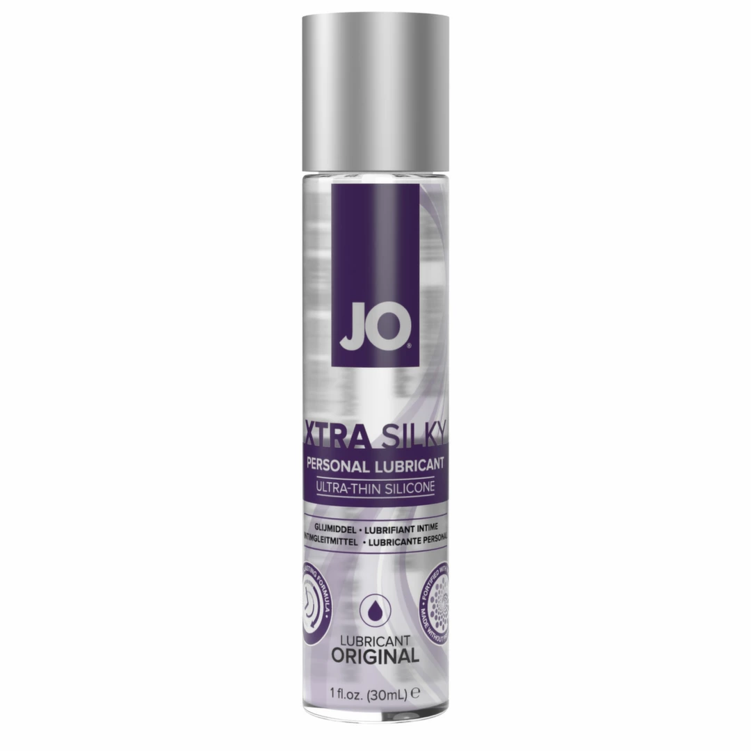 System JO Xtra Silky Ultra-Thin Silicone Lubricant 30ml Vitamin E - Anelma System JO Xtra Silky Ultra-Thin Silicone Lubricant 30ml