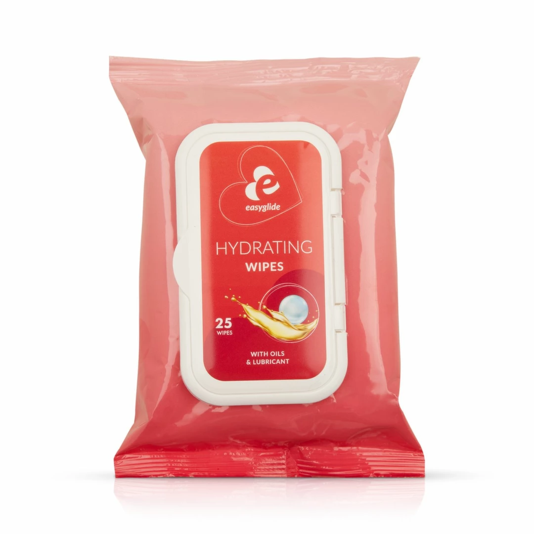 EasyGlide Moisturizing Intimate Wipes with Almond & Hemp Oils 10pcs - Anelma EasyGlide Moisturizing Intimate Wipes with Almond & Hemp