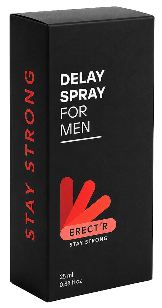 ERECTR Delay Spray 25 ml - Gentle Sensitivity Control Formula - Anelma ERECTR Delay Spray 25 ml - Gentle Sensitivity Control