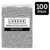 London Regular Transparent Condoms 100-Pack Silicone