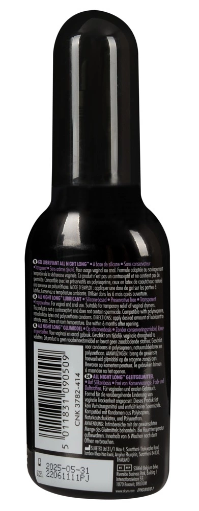 Manix SKYN All Night Long Silicone-Based Lubricant 80ml Pump - Anelma Manix SKYN All Night Long Silicone-Based Lubricant 80ml Pump. Lubricants. See formula