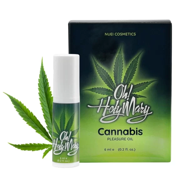 Nuei Oh! Holy Mary Cannabis Pleasure Oil Vegan 6ml - Plant-Based Formula. Stimulating gel. See formula