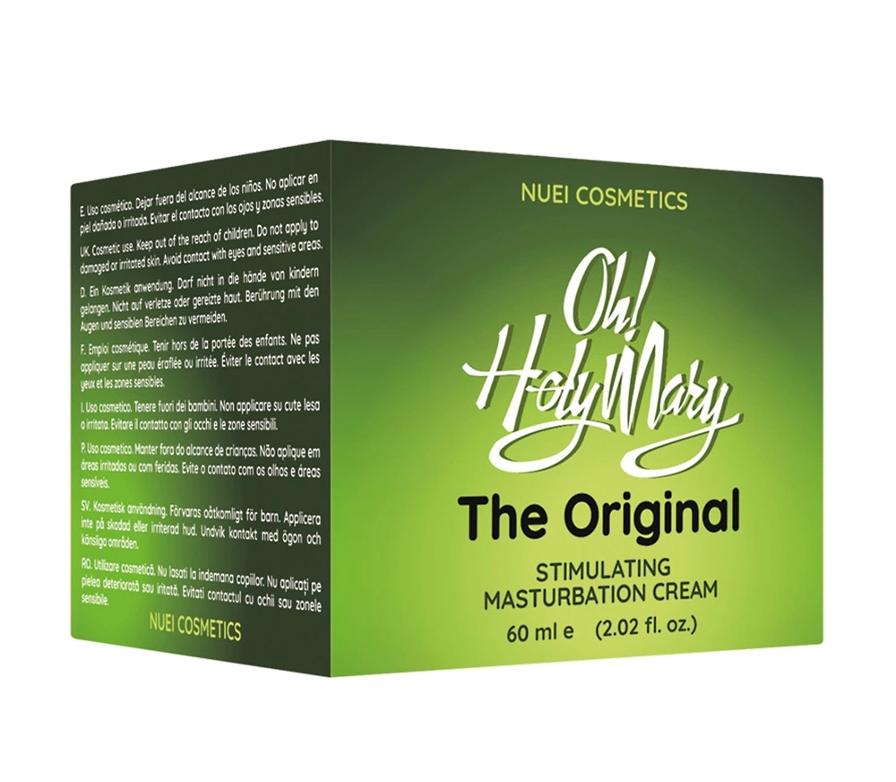 NUEI Oh! Holy Mary Intimate Cream with Hemp Oil 60ml Vegan Formula - Anelma NUEI Oh! Holy Mary Intimate Cream with Hemp Oil 60ml Vegan