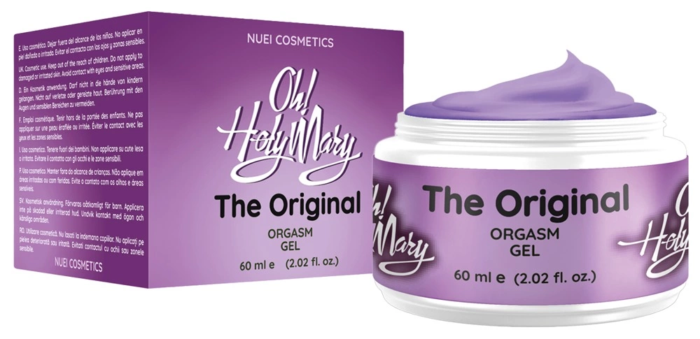 Nuei Oh! Holy Mary Vegan Enhancing Gel 60ml with Hemp Seed - Anelma Nuei Oh! Holy Mary Vegan Enhancing Gel 60ml with Hemp Seed Oil. Stimulating gel. See formula