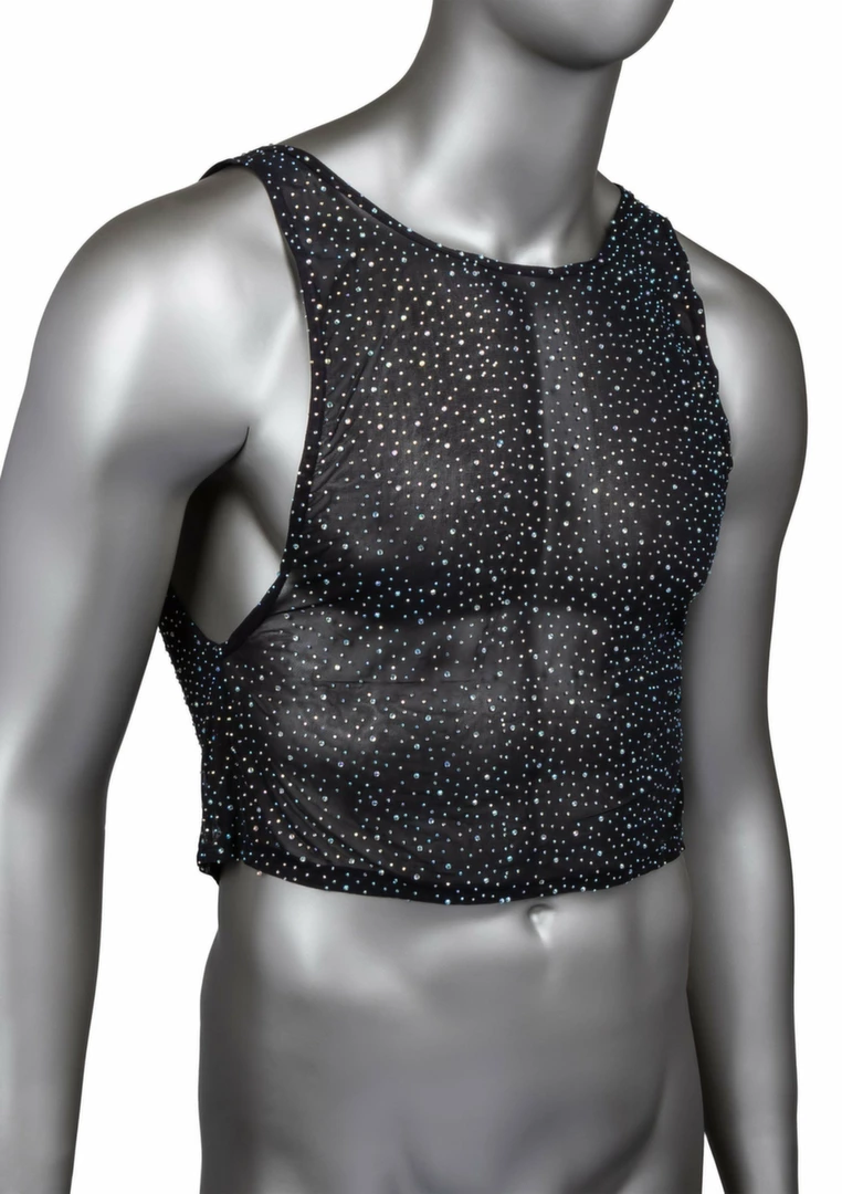 CalExotics Radiance Muscle Tank Top - Mesh