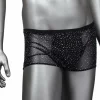 Radiance Boxer Briefs by Radiance - Mesh Design & Rhinestone Accents