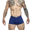 Justin+Simon Classic Boxer Chlorine-Resistant Underwear Black. Men underwear. See material