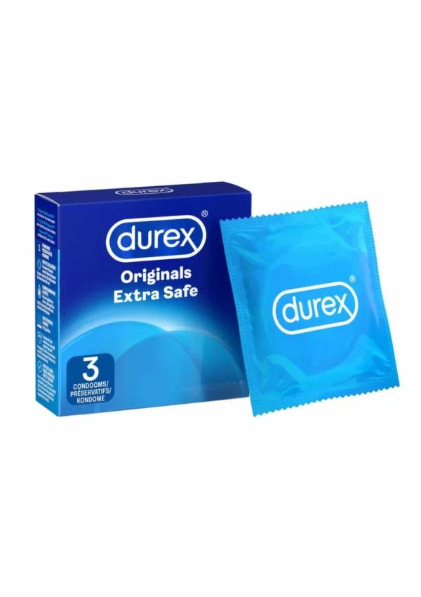 Durex Extra Safe 6x3 Enhanced Comfort & Protection Latex