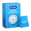 Durex Classic Naturel 3-Pack 56mm Transparent Latex
