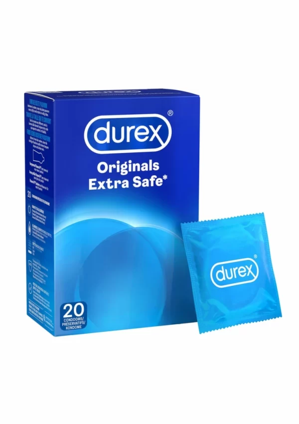 Durex Extra Safe 3-Pack - Enhanced Comfort & Protection