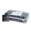 EXS Black Latex 100-Piece Flared Silky Anatomical Protection