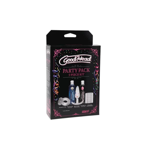Doc Johnson Helping Head 5-Piece Intimate Essentials Kit ULTRASKYN. Flavored. See formula