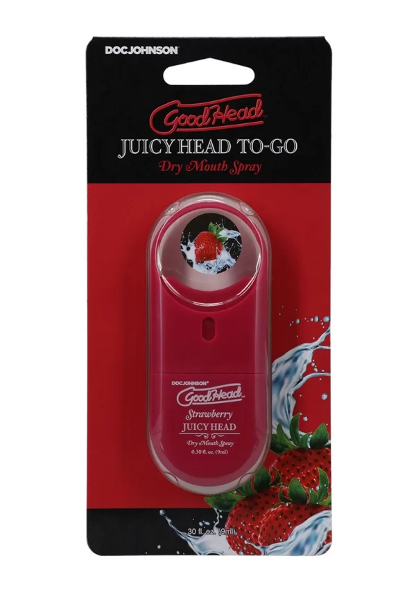 Doc Johnson Juicy Head Spray Strawberry 9ml - Refreshing Oral Care. Flavored. See formula