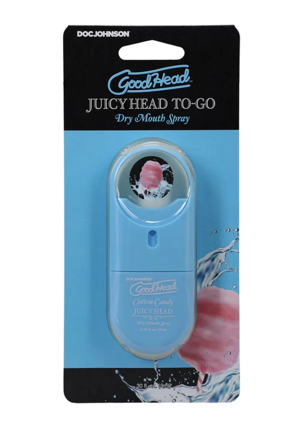 GoodHead Juicy Head Dry Mouth Spray To-Go Candy 9ml Travel Size. Flavored. See formula
