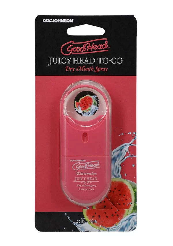 GoodHead Juicy Head To-Go Spray Watermelon 9ml - Fresh Breath Solution. Flavored. See formula