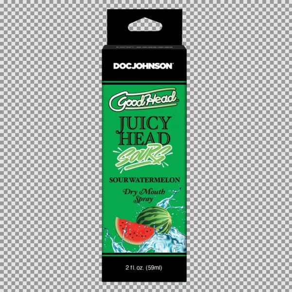 GoodHead Juicy Head Moisturizing Oral Spray Sour Watermelon 60ml. Flavored. See formula
