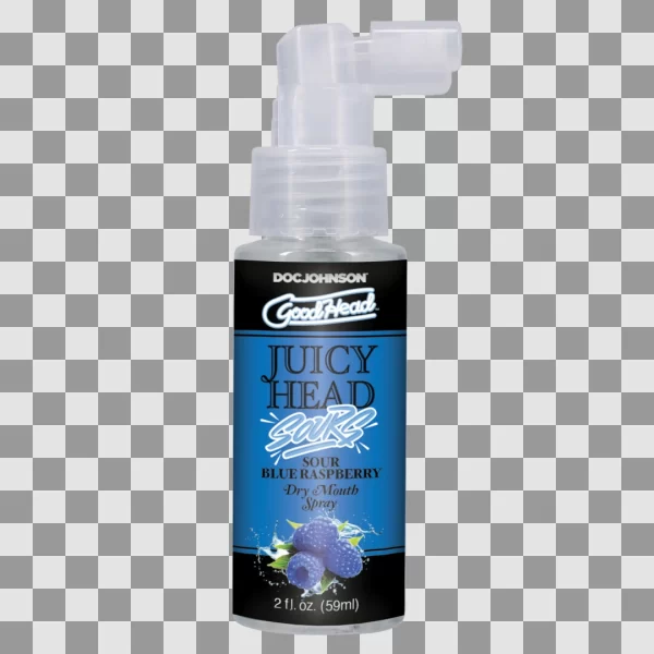 GoodHead Juicy Head Dry Mouth Spray Sour Blue Raspberry 60