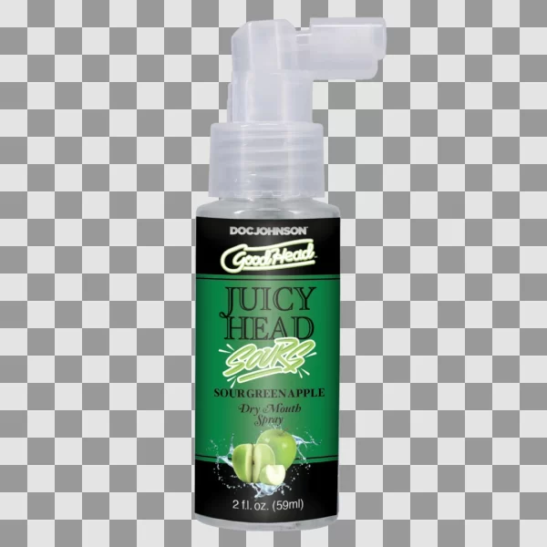 GoodHead Juicy Head Oral Dry Mouth Spray Sour Green Apple